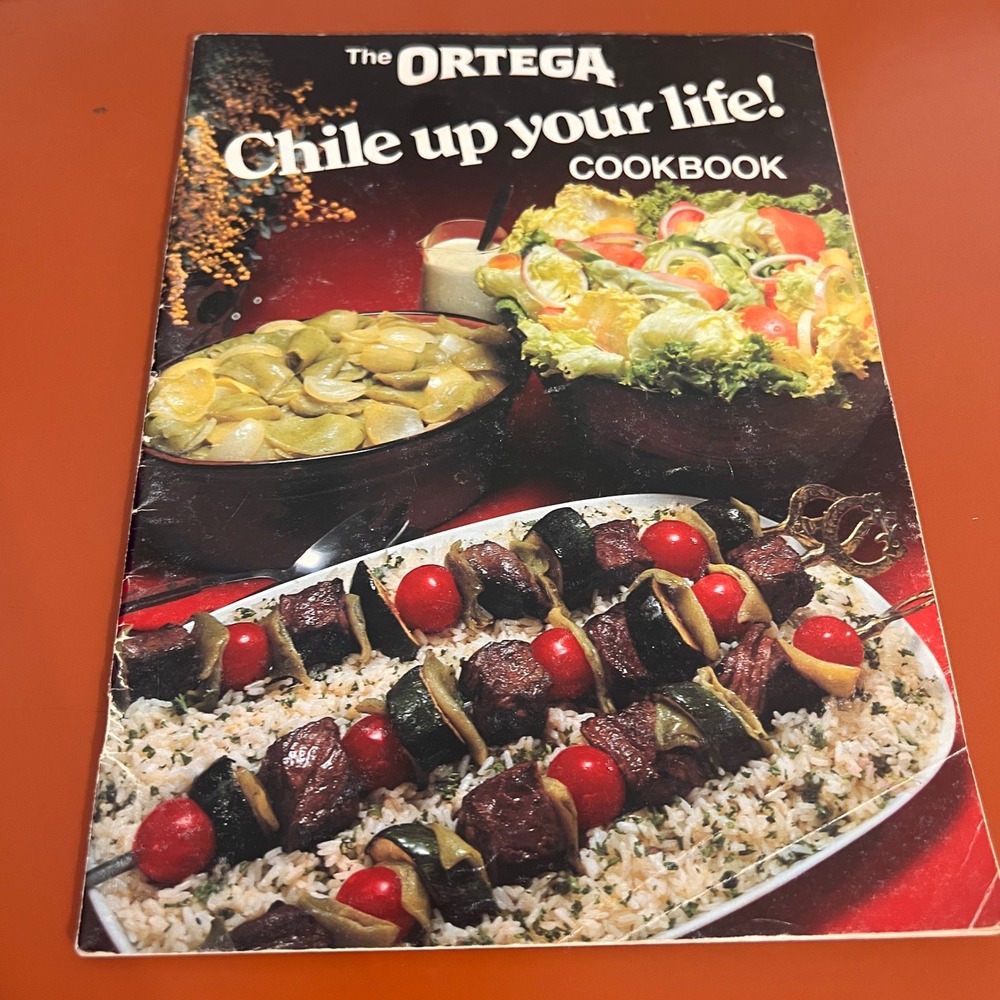Vintage Ortega Chile Up Your Life Cookbook Mexican‎ Recipes Booklet Ephemera